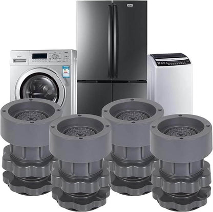 Adjustable Anti Vibration Washing Machine Feet Pads (Set of 4)