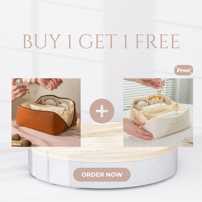 Cosmetic Makeup Travel Bag (Buy 1 Get 1 Free)
